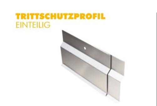 BRIEL Endkappe für Trittschutzprofil einteilig  Blendenhöhe 100-200 mm, Aluminium